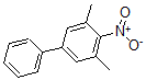 structure of CAS# 54810-87-6, 3,5-Dimethyl-4-nitrobiphenyl;1,3-Dimethyl-2-Nitro-5-Phenyl-Benzene;1,1'-Biphenyl, 3,5-Dimethyl-4-Nitro-;3,5-Dimethyl-4-Nitro-1,1'-Biphenyl