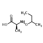 CAS#: 54837-12-6， N-Sec-Butoxy-L-Alanine