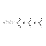 CAS#: 54847-25-5， Antimony(3+) Oxosilanediolate (2:3)
