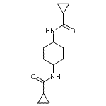 CAS#: 548782-15-6， N,N'-1,4-Cyclohexanediyldicyclopropanecarboxamide