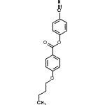 CAS#: 54887-92-2， 4-Cyanophenyl 4-Butoxybenzoate