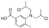 CAS#: 54941-23-0, 3-(N,N-Bis(2-chloropropyl)amino)-4-methyl-Benzoic acid