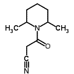 CAS#: 549474-88-6， 3-(2,6-Dimethyl-1-Piperidinyl)-3-Oxopropanenitrile