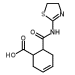 CAS#: 549476-37-1， 6-(4,5-Dihydro-1,3-Thiazol-2-Ylcarbamoyl)-3-Cyclohexene-1-Carboxylic Acid