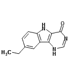 CAS#: 549488-48-4， 8-Ethyl-1,5-Dihydro-4H-Pyrimido[5,4-b]Indol-4-One