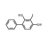 CAS#: 549505-36-4， 3-Iodo-2,4-Biphenyldiol