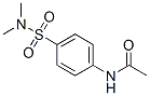 structure of CAS# 54951-54-1, N-[4-[(Dimethylamino)Sulfonyl]Phenyl]-Acetamide;N-[4-(Dimethylsulfamoyl)Phenyl]Ethanamide;Sdccgmls-0065494.P001;Stk120569