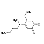 CAS#: 549548-11-0， 4-[Butyl(Methyl)Amino]-5-Ethyl-1,2-Benzoquinone