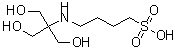 结构式 CAS# 54960-65-5, N-三[羟基甲基]甲基-4-氨基丁烷磺酸