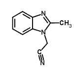 CAS#: 54980-87-9， (2-Methyl-1H-Benzimidazol-1-Yl)Acetonitrile