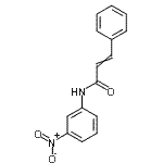 CAS#: 55000-38-9， N-(3-Nitrophenyl)-3-Phenylacrylamide
