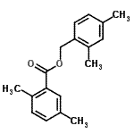 CAS#: 55000-48-1， 2,4-Dimethylbenzyl 2,5-Dimethylbenzoate