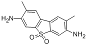 CAS#: 55011-44-4， 3,7-Diamino-2(4),8-dimethyldibenzothiophene 5,5-dioxide
