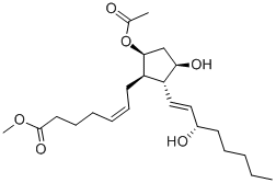 CAS#: 55022-57-6， (Z)-7-[(1R,2R,3R,5S)-5-Acetoxy-3-Hydroxy-2-((E)-(S)-3-Hydroxy-Oct-1-Enyl)-Cyclopentyl]-Hept-5-Enoic Acid Methyl Ester