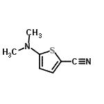CAS#: 550379-04-9， 5-(Dimethylamino)-2-Thiophenecarbonitrile