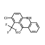 CAS#: 55098-69-6， 2-{[4-Chloro-3-(Trifluoromethyl)Phenyl]Amino}Benzoic Acid