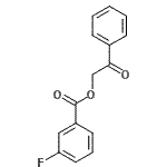 CAS#: 55153-23-6， 2-Oxo-2-Phenylethyl 3-Fluorobenzoate
