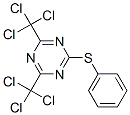 CAS#: 5516-47-2， 2-(Phenylthio)-4,6-Bis(Trichloromethyl)-1,3,5-Triazine