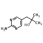 CAS#: 55179-64-1， 1-(2-Amino-5-Pyrimidinyl)-2-Methyl-2-Propanol