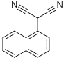structure of CAS# 5518-09-2, 1-Naphthylmalononitrile;1-(DICYANOMETHYL)NAPHTHALENE;1-NAPHTHYLMALONONITRILE 99+%;1-NAPHTHYLMALONONITRILE