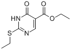结构式 CAS# 5518-76-3, 2-乙硫基-1,4-二氢-4-氧代-5-嘧啶羧酸乙酯