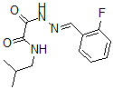 CAS#: 5524-25-4， N-[(2-Fluorophenyl)methylideneamino]-N-(2-methylpropyl)oxamide