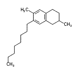 CAS#: 55255-59-9， 2,6-Dimethyl-7-Octyl-1,2,3,4-Tetrahydronaphthalene