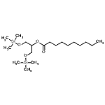 CAS#: 55268-48-9， 2,2,8,8-Tetramethyl-3,7-Dioxa-2,8-Disilanonan-5-Yl Decanoate