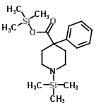 CAS#: 55268-57-0， Trimethylsilyl 4-Phenyl-1-(Trimethylsilyl)-4-Piperidinecarboxylate