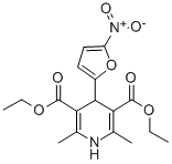 CAS#: 55315-49-6， 1,4-Dihydro-2,6-Dimethyl-4-(5-Nitro-2-Furyl)-3,5-Pyridinedicarboxylic Acid Diethyl Ester