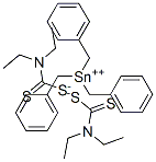 CAS#: 55349-54-7， Tris(Phenylmethyl)Stannyl Diethylaminomethanedithioate