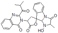 CAS#: 55387-46-7， Tryptoquivaline B