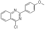 CAS#: 55391-00-9， 4-Chloro-2-(4-Methoxyphenyl)Quinazoline