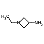 structure of CAS# 55438-58-9, 1-Ethyl-3-Azetidinamine;3-Azetidinamine,1-ethyl-