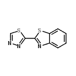 CAS#: 55439-49-1， 2-(1,3,4-Thiadiazol-2-Yl)-1,3-Benzothiazole