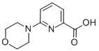 structure of CAS# 554405-17-3, 6-Morpholinopyridine-2-Carboxylic Acid;6-(Morpholin-4-Yl)Pyridine-2-Carboxylic Acid 97%;6-(4-Morpholinyl)-2-Pyridinecarboxylic  Acid;6-MORPHOLIN-4-YLPYRIDINE-2-CARBOXYLIC ACID