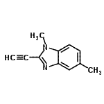 CAS#: 55476-10-3， 2-Ethynyl-1,5-Dimethyl-1H-Benzimidazole