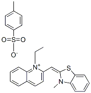 CAS#: 55479-14-6， 1-Ethyl-2-[(3-Methyl-3H-Benzothiazol-2-Ylidene)Methyl]Quinolinium Toluene-p-Sulphonate