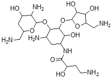CAS#: 55480-22-3, 5''-Amino-4',5''-Dideoxybutirosin A