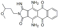 CAS#: 55524-89-5， 4,11-Diamino-2,3-Dihydro-3-Imino-2-(3-Methoxybutyl)-1H-Naphth[2,3-f]Isoindole-1,5,10-Trione
