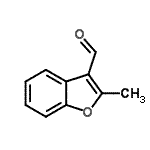 structure of CAS# 55581-61-8, 2-Methyl-1-Benzofuran-3-Carbaldehyde;2-methyl-1-benzofuran-3-carbaldehyde;2-Methyl-1-benzofuran-3-carbaldehyde #;2-methylbenzo[b]furan-3-carbaldehyde