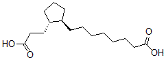 CAS#: 55582-47-3， 8-[(1R,2S)-2-(2-Carboxyethyl)cyclopentyl]octanoic acid