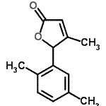 CAS#: 55591-06-5， 5-(2,5-Dimethylphenyl)-4-Methyl-2(5H)-Furanone