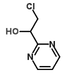 CAS#: 556025-73-1， 2-Chloro-1-(2-Pyrimidinyl)Ethanol
