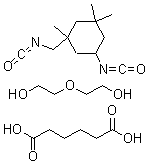CAS#: 55636-50-5， Isophorone diisocyanate, polymer with adipic acid and diethylene glycol