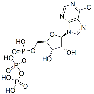CAS#: 55673-61-5， 6-Chloro-9 beta-D-Ribofuranosylpurine-5'-Triphosphate
