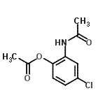 CAS#: 55702-50-6， 2-Acetamido-4-Chlorophenyl Acetate
