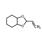 CAS#: 55702-63-1， 2-Vinylhexahydro-1,3-Benzodioxole