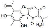 CAS#: 55721-24-9， 6-Acetyl-2-(1-Aminoethylidene)-7,9-Dihydroxy-8,9b-Dimethyl-1,3(2H,9bH)-Dibenzofurandione