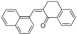 structure of CAS# 55760-09-3, 3,4-Dihydro-2-(1-Naphthalenylmethylene)-1(2H)-Naphthalenone;(2E)-2-(Naphthalen-1-Ylmethylidene)-3,4-Dihydronaphthalen-1-One;(2E)-2-(1-Naphthylmethylene)Tetralin-1-One;2-(1-Naphthylmethylene)Tetralin-1-One